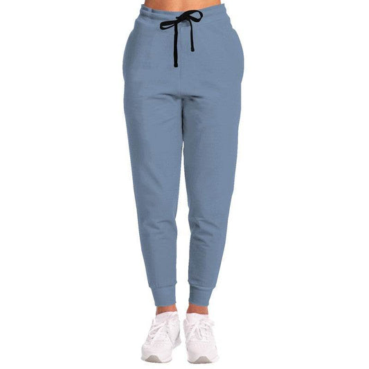 Medium-Light Fully-Muted Blue Joggers (IB2-FM-ML) - Woman Front