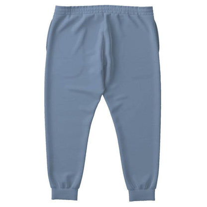 Medium-Light Fully-Muted Blue Joggers PLUS (IB2-FM-ML) - Back PLUS