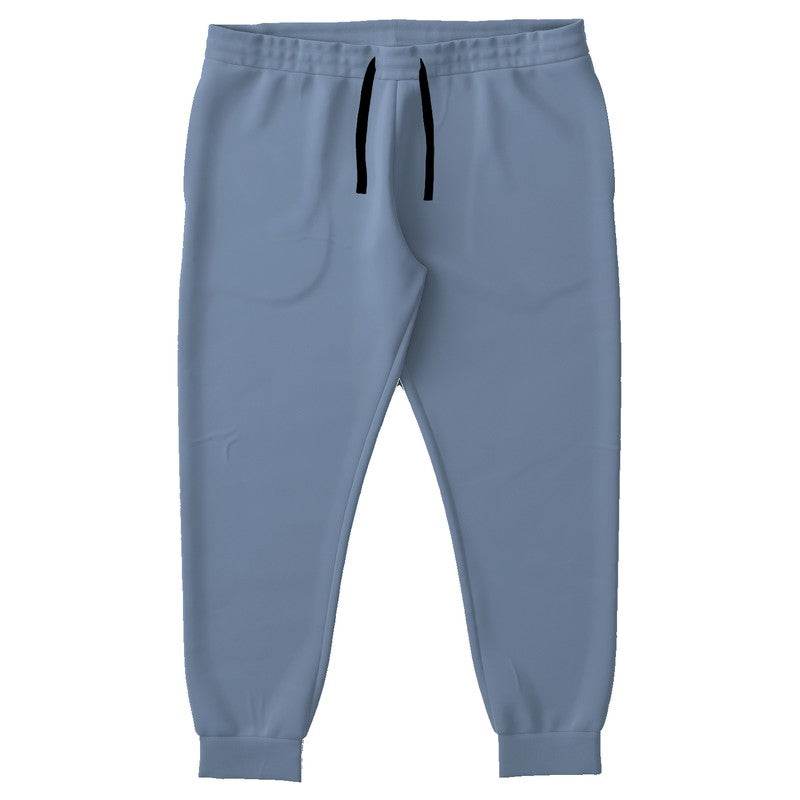 Medium-Light Fully-Muted Blue Joggers PLUS (IB2-FM-ML) - Front PLUS