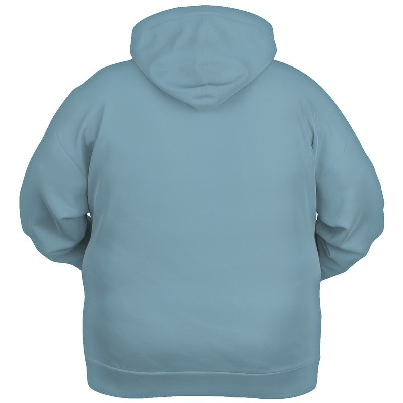 Medium-Light Fully-Muted Cyan Hoodie PLUS (BC2-FM-ML) - Ghost Back PLUS