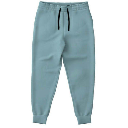 Medium-Light Fully-Muted Cyan Joggers (C-FM-ML) - Front