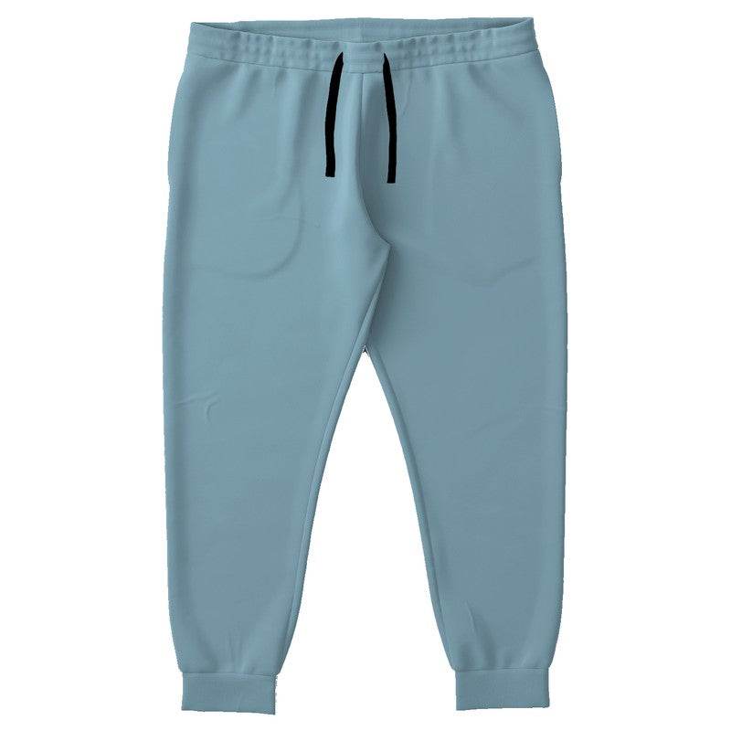 Medium-Light Fully-Muted Cyan Joggers PLUS (BC2-FM-ML) - Front PLUS