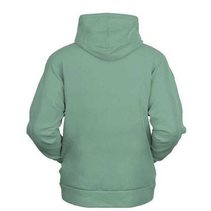 Medium-Light Fully-Muted Green Hoodie (BGG2-FM-ML) - Ghost Back