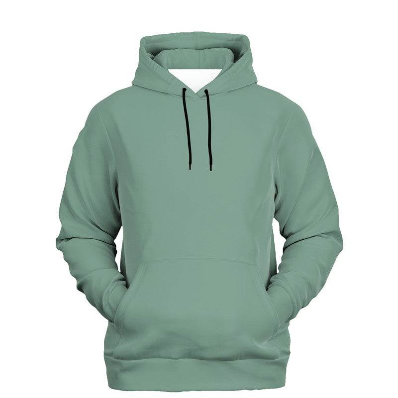 Medium-Light Fully-Muted Green Hoodie (BGG2-FM-ML) - Ghost Front