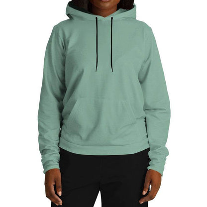 Medium-Light Fully-Muted Green Hoodie (BGG2-FM-ML) - Woman Front