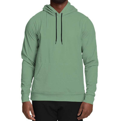 Medium-Light Fully-Muted Green Hoodie (G-FM-ML) - Man Front