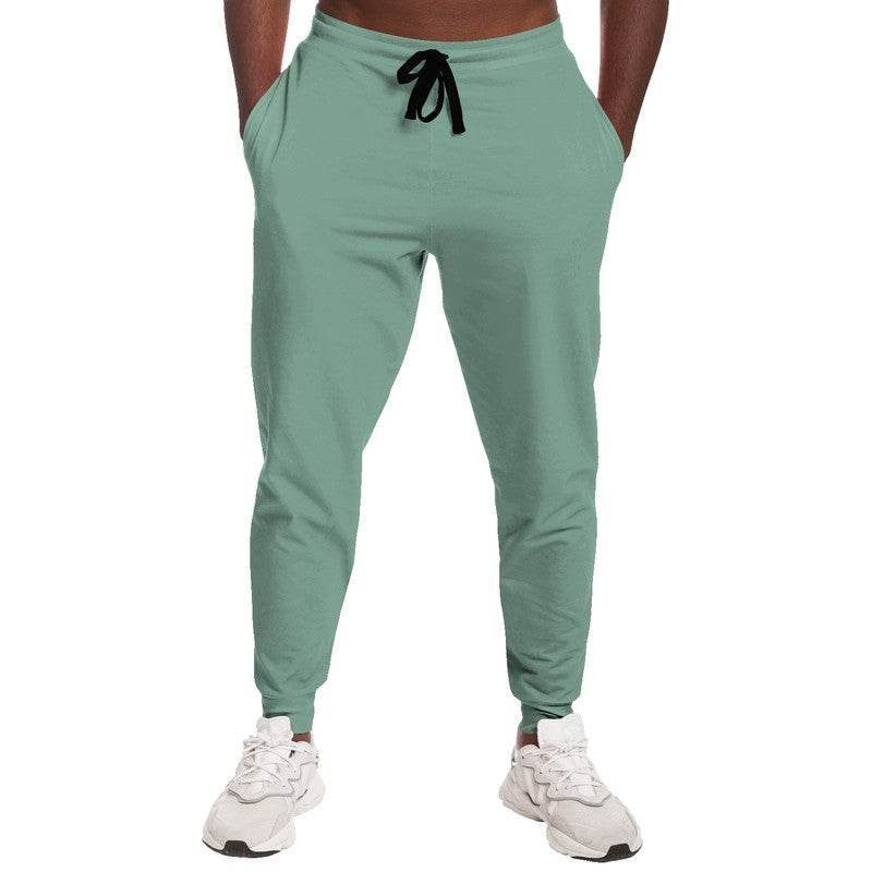 Medium-Light Fully-Muted Green Joggers (BGG2-FM-ML) - Man Front