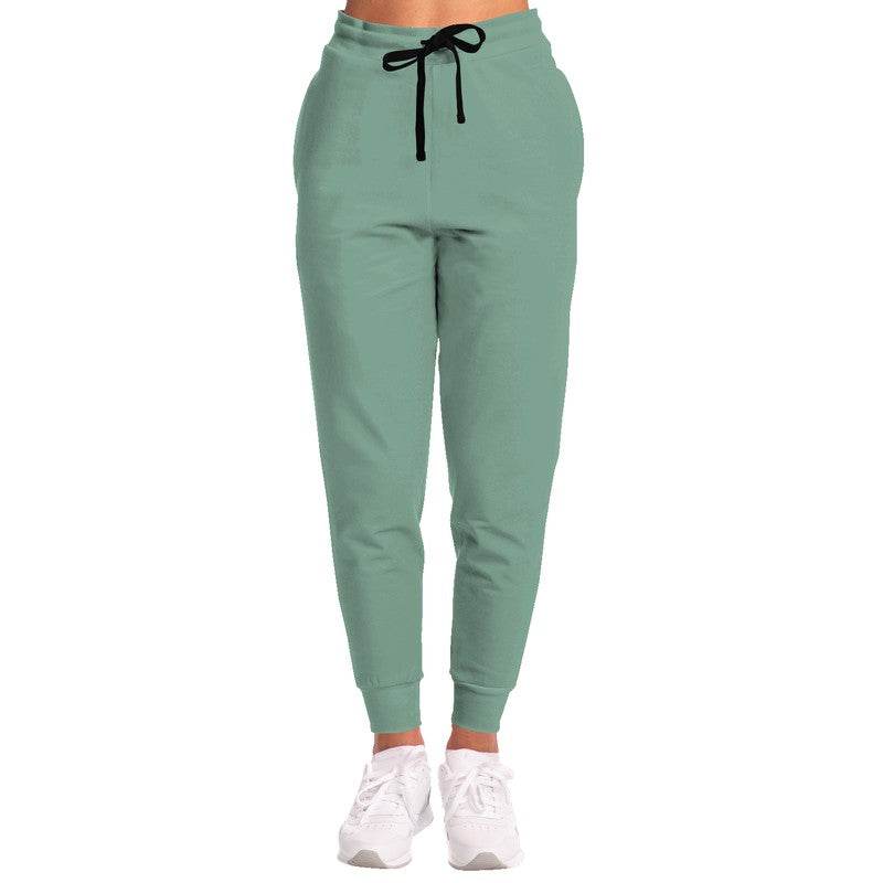 Medium-Light Fully-Muted Green Joggers (BGG2-FM-ML) - Woman Front