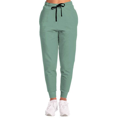 Medium-Light Fully-Muted Green Joggers (BGG2-FM-ML) - Woman Front