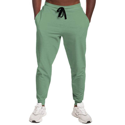 Medium-Light Fully-Muted Green Joggers (G-FM-ML) - Man Front
