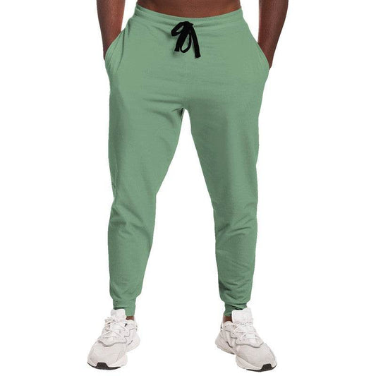 Medium-Light Fully-Muted Green Joggers (G-FM-ML) - Man Front