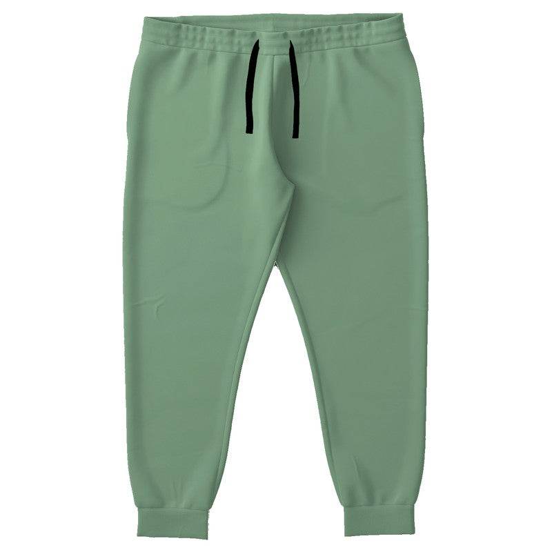 Medium-Light Fully-Muted Green Joggers PLUS (G-FM-ML) - Front PLUS