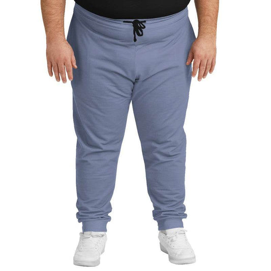 Medium-Light Fully-Muted Indigo Joggers PLUS (I-FM-ML) - Man Front PLUS