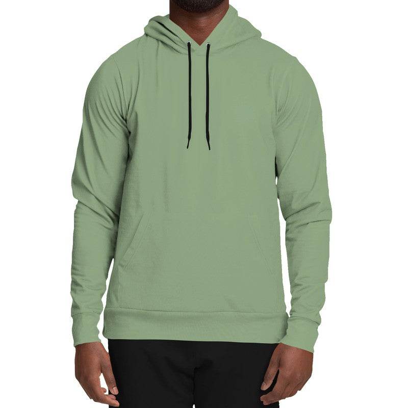 Medium-Light Fully-Muted Lime Hoodie (GL2-FM-ML) - Man Front