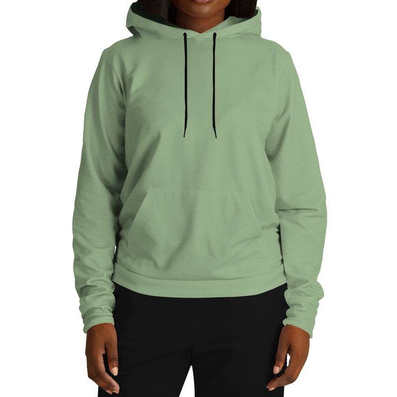 Medium-Light Fully-Muted Lime Hoodie (GL2-FM-ML) - Woman Front