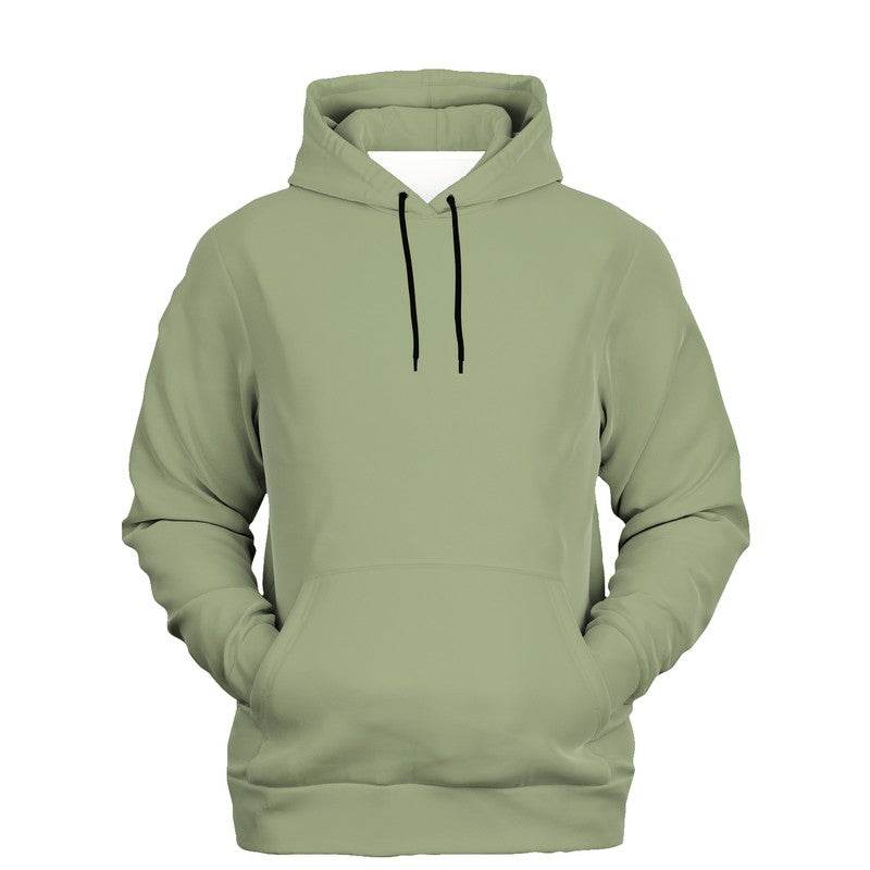 Medium-Light Fully-Muted Lime Hoodie (L-FM-ML) - Ghost Front