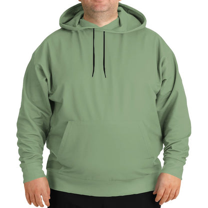 Medium-Light Fully-Muted Lime Hoodie PLUS (GL2-FM-ML) - Man Front PLUS