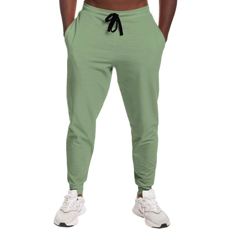 Medium-Light Fully-Muted Lime Joggers (GL2-FM-ML) - Man Front