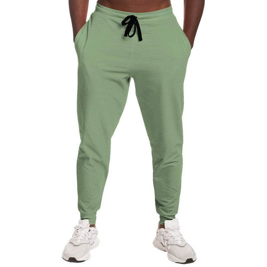 Medium-Light Fully-Muted Lime Joggers (GL2-FM-ML) - Man Front