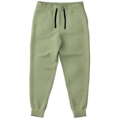 Medium-Light Fully-Muted Lime Joggers (L-FM-ML) - Front