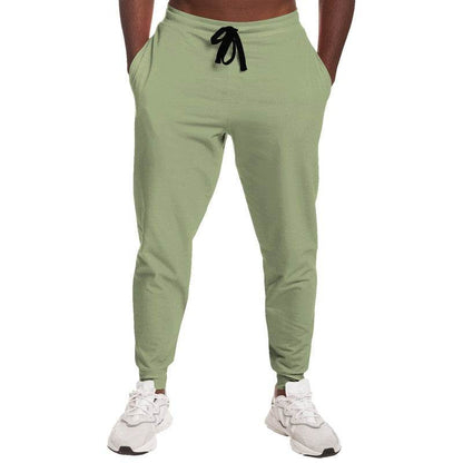 Medium-Light Fully-Muted Lime Joggers (L-FM-ML) - Man Front