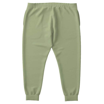 Medium-Light Fully-Muted Lime Joggers PLUS (L-FM-ML) - Back PLUS