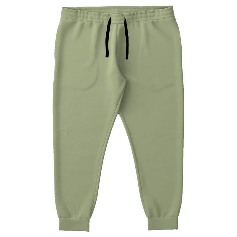 Medium-Light Fully-Muted Lime Joggers PLUS (L-FM-ML) - Front PLUS