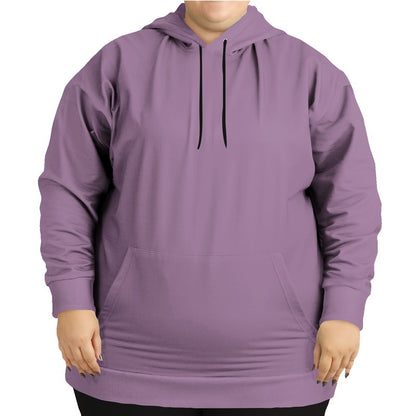 Medium-Light Fully-Muted Magenta Hoodie PLUS (M-FM-ML) - Woman Front PLUS