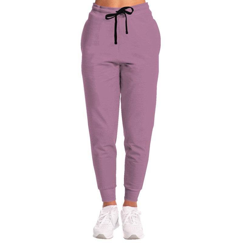 Medium-Light Fully-Muted Magenta Joggers (PIM2-FM-ML) - Woman Front