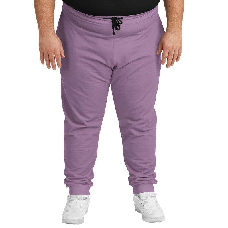 Medium-Light Fully-Muted Magenta Joggers PLUS (M-FM-ML) - Man Front PLUS