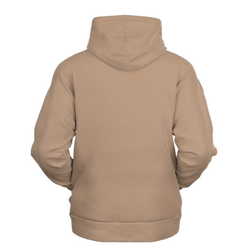Medium-Light Fully-Muted Orange Hoodie (O-FM-ML) - Ghost Back
