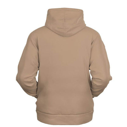 Medium-Light Fully-Muted Orange Hoodie (O-FM-ML) - Ghost Back
