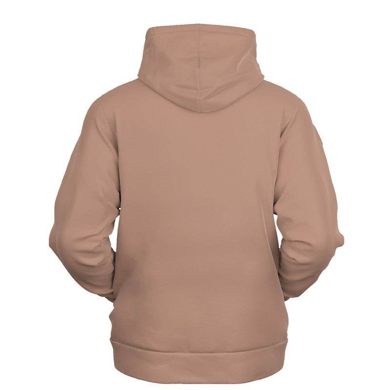 Medium-Light Fully-Muted Orange Hoodie (OR2-FM-ML) - Ghost Back