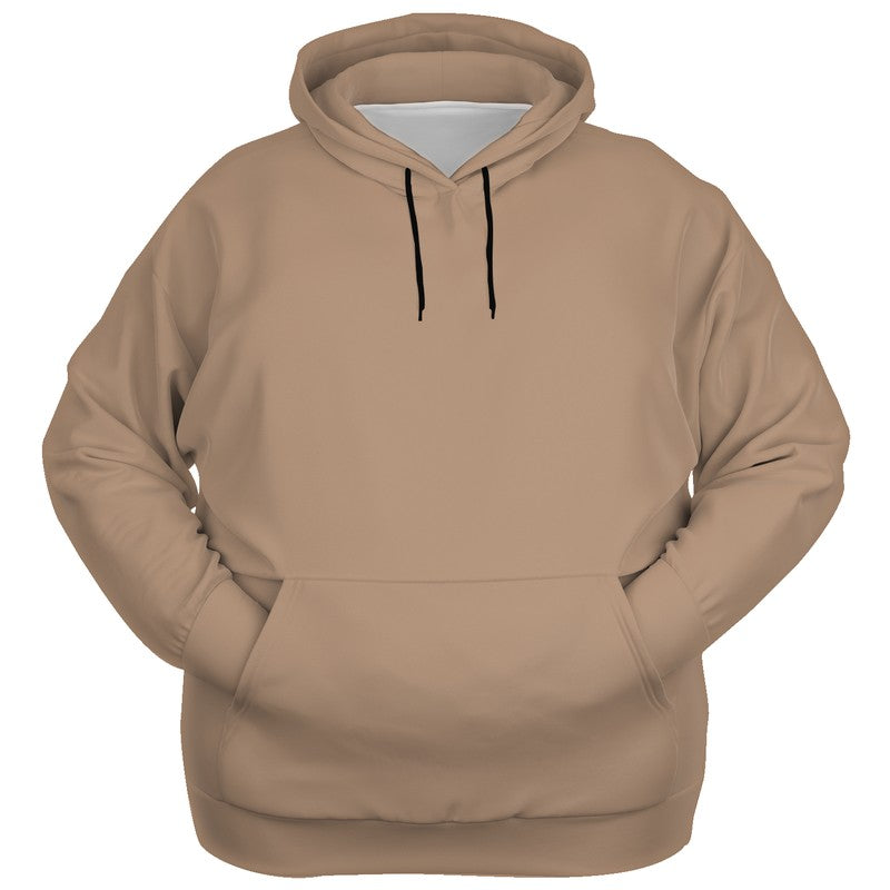 Medium-Light Fully-Muted Orange Hoodie PLUS (O-FM-ML) - Ghost Front PLUS