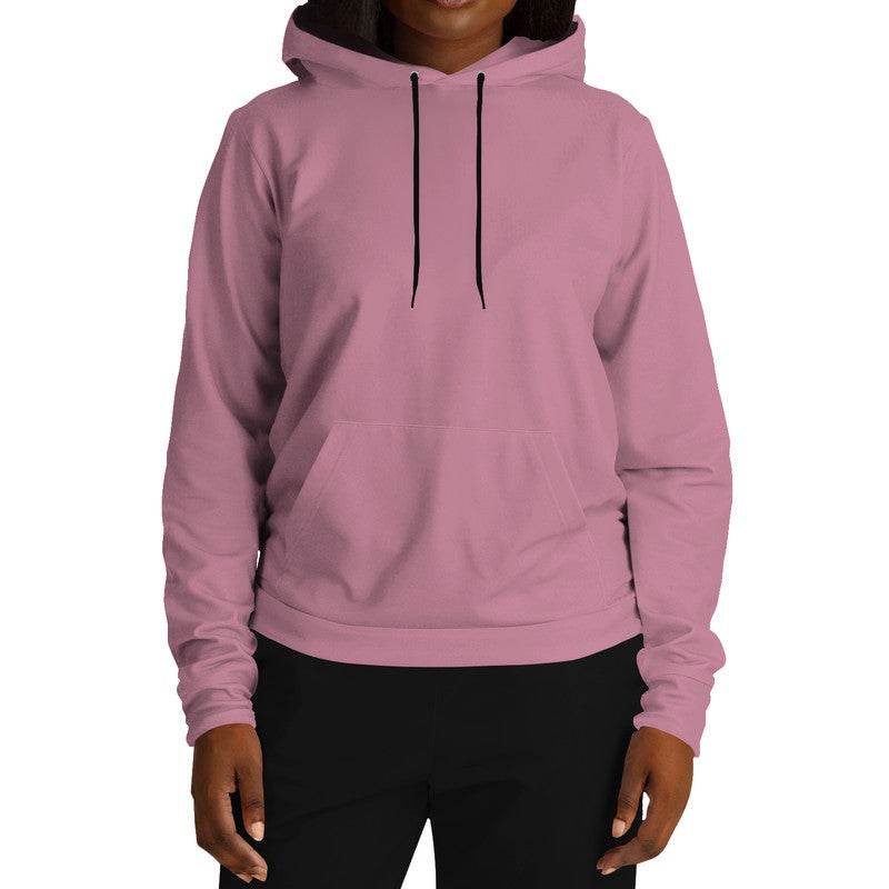Medium-Light Fully-Muted Pink Hoodie (PI-FM-ML) - Woman Front