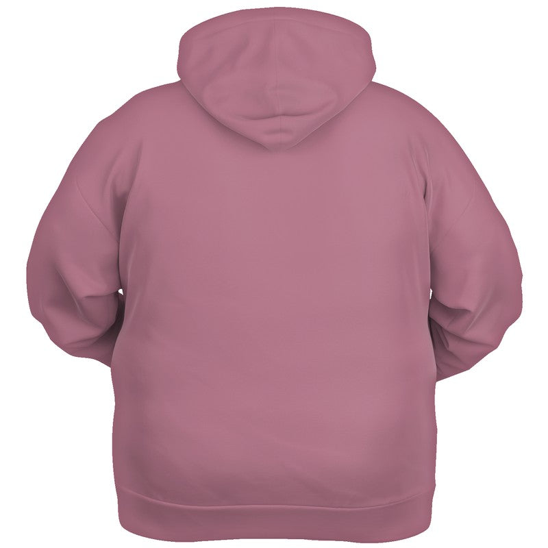 Medium-Light Fully-Muted Pink Hoodie PLUS (PI-FM-ML) - Ghost Back PLUS