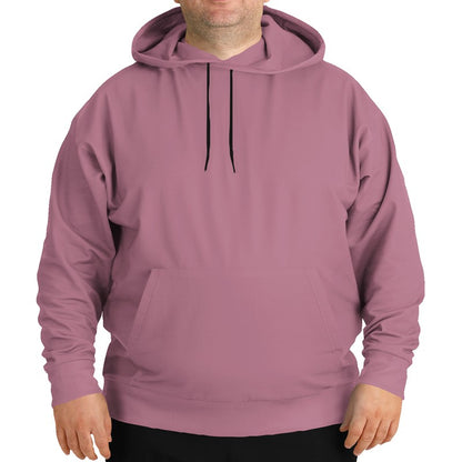 Medium-Light Fully-Muted Pink Hoodie PLUS (PI-FM-ML) - Man Front PLUS