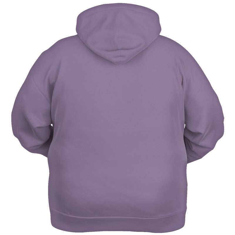 Medium-Light Fully-Muted Purple Hoodie PLUS (MPU2-FM-ML) - Ghost Back PLUS