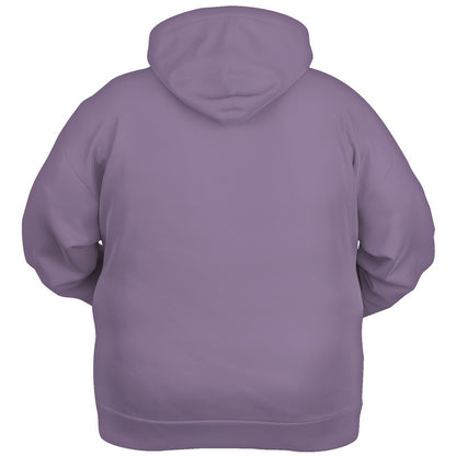 Medium-Light Fully-Muted Purple Hoodie PLUS (MPU2-FM-ML) - Ghost Back PLUS