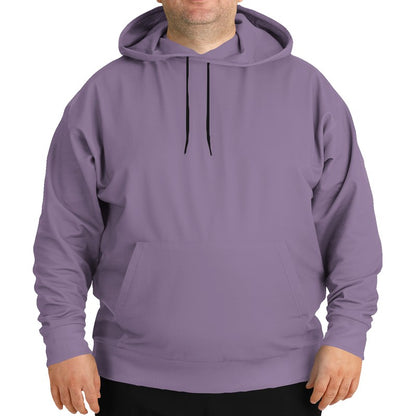 Medium-Light Fully-Muted Purple Hoodie PLUS (MPU2-FM-ML) - Man Front PLUS