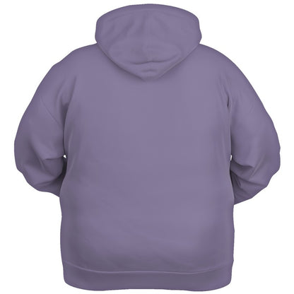 Medium-Light Fully-Muted Purple Hoodie PLUS (PU-FM-ML) - Ghost Back PLUS