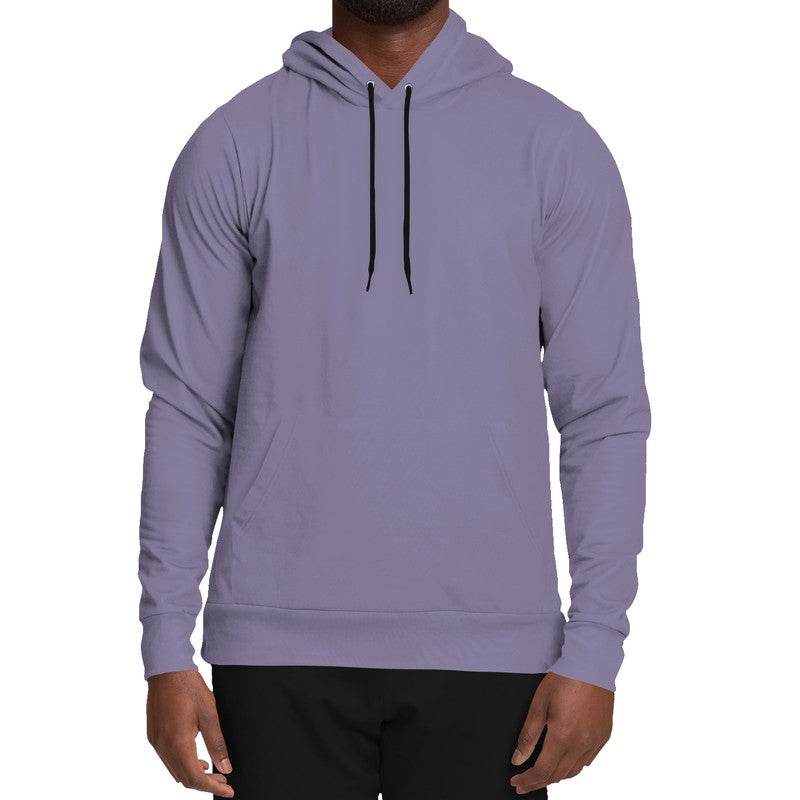 Medium-Light Fully-Muted Purple Hoodie (PU-FM-ML) - Man Front