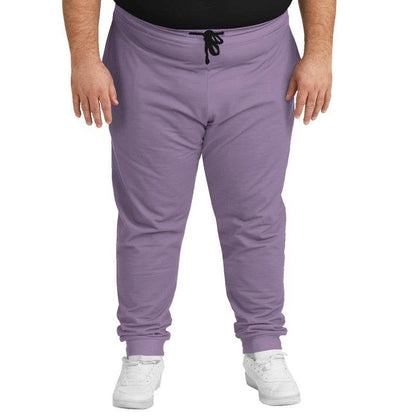 Medium-Light Fully-Muted Purple Joggers PLUS (MPU2-FM-ML) - Man Front PLUS