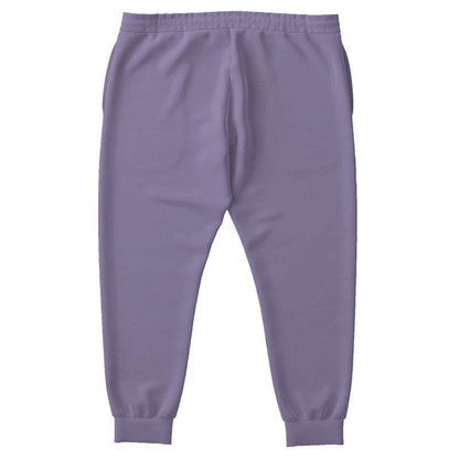 Medium-Light Fully-Muted Purple Joggers PLUS (PU-FM-ML) - Back PLUS