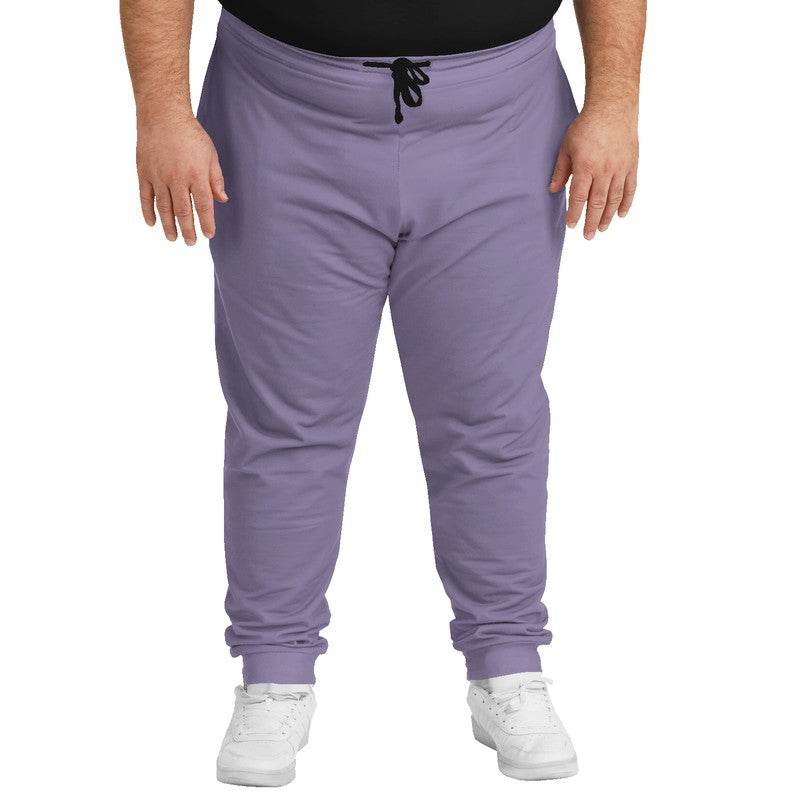 Medium-Light Fully-Muted Purple Joggers PLUS (PU-FM-ML) - Man Front PLUS