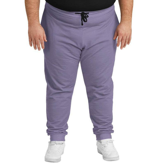Medium-Light Fully-Muted Purple Joggers PLUS (PU-FM-ML) - Man Front PLUS