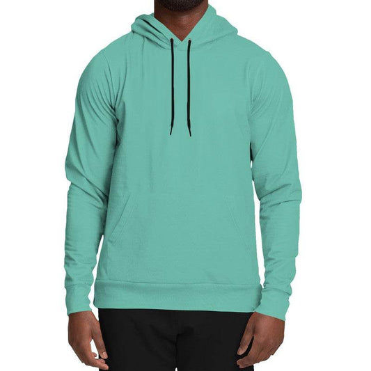 Medium-Light Medium Blue-Green Hoodie (BG-ME-ML) - Man Front