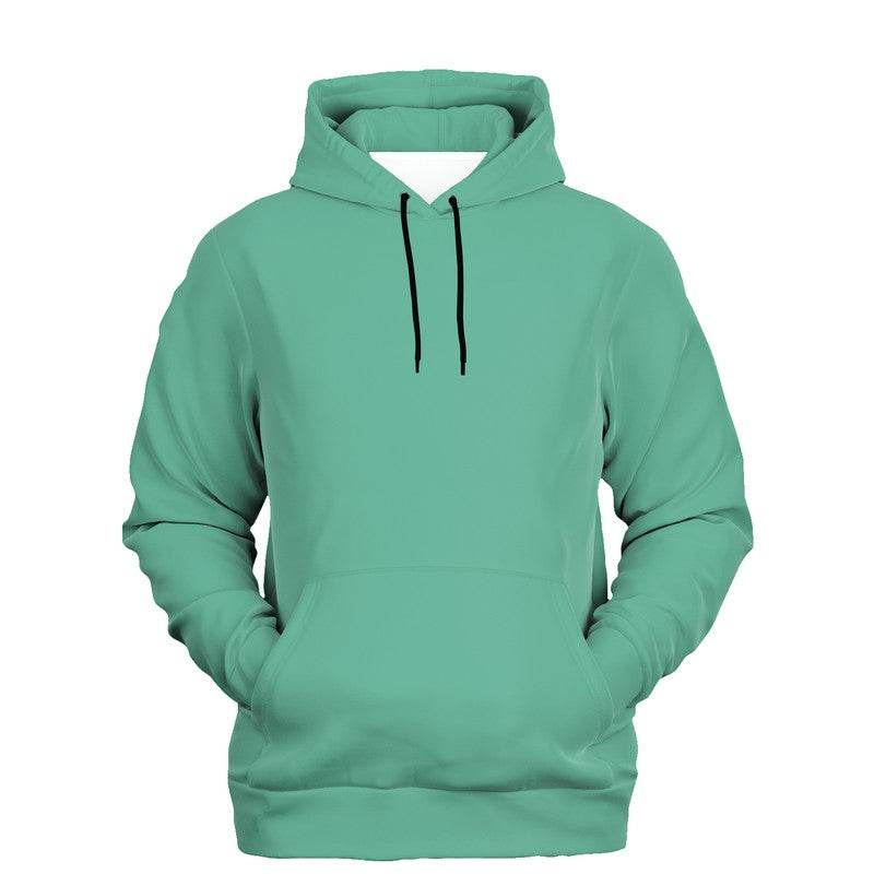 Medium-Light Medium Blue-Green Hoodie (BGG1-ME-ML) - Ghost Front