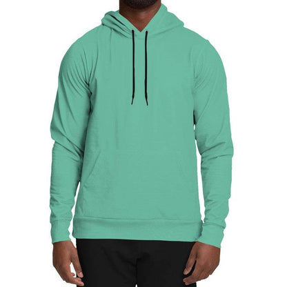 Medium-Light Medium Blue-Green Hoodie (BGG1-ME-ML) - Man Front