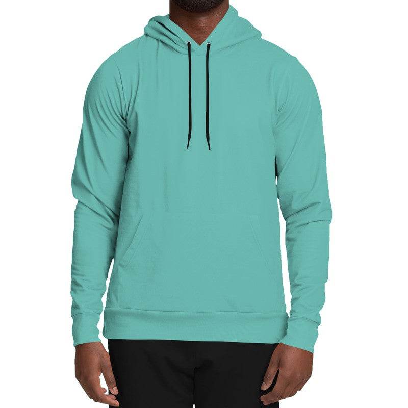 Medium-Light Medium Blue-Green Hoodie (CBG3-ME-ML) - Man Front